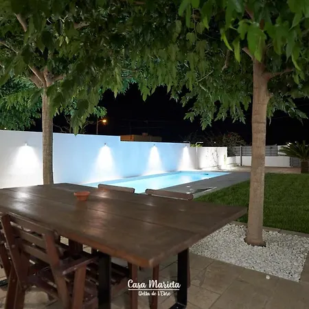 Casa Marieta A - Piscina privada Сasa de vacaciones Deltebre